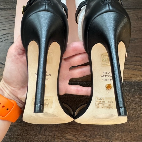 Stuart Weitzman Nudistcurve Gladiator Sandal 100mm - Picture 9 of 13